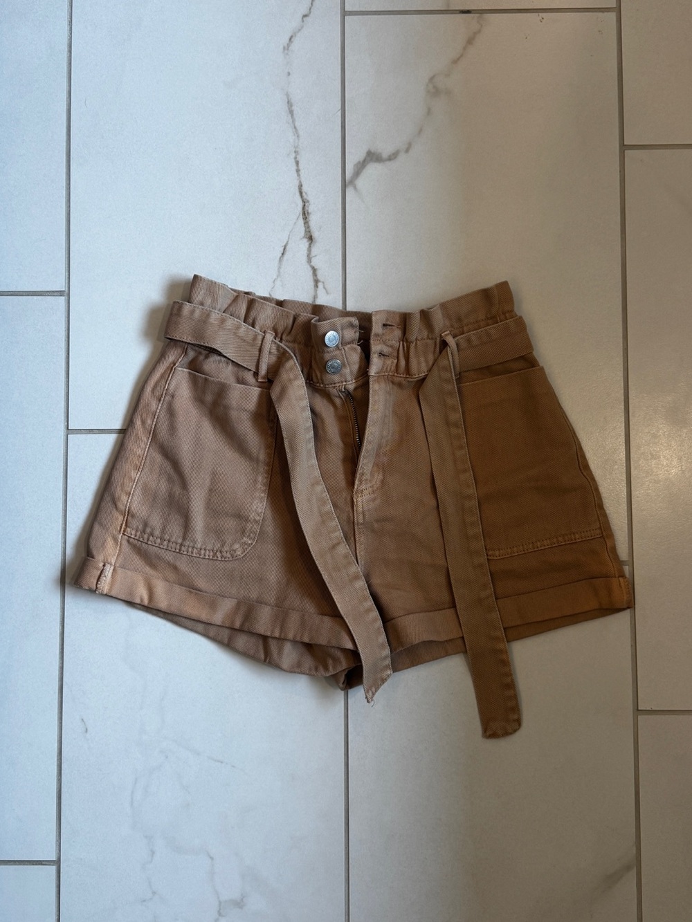 Forever 21 Paperbag Shorts